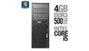 HP Z200 i5 Desktop Computer @ 3.2Ghz 500Gb HD, 4GB Ram Win 7 Pro