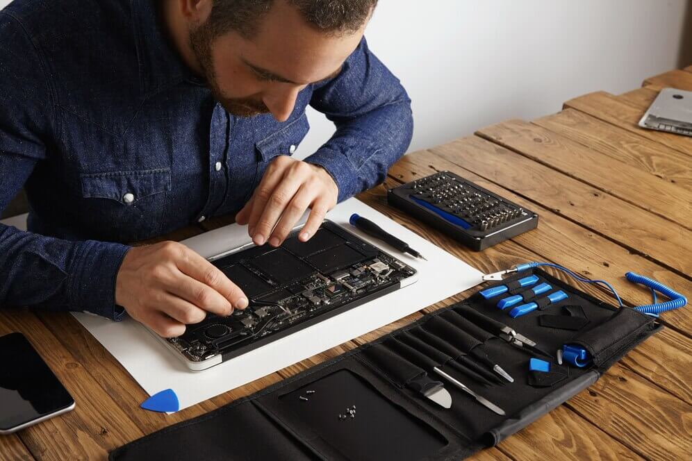 Laptop keyboard repair